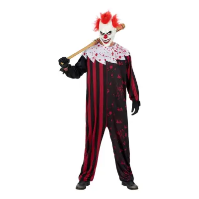 Mördarclown Maskeraddräkt - Standard