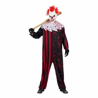 Mördarclown Maskeraddräkt - X-large