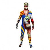 Morphsuit Scary Clown Maskeraddräkt