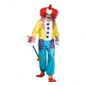 Ond Clown Maskeraddräkt - One size