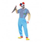 Otäck Clown Maskeraddräkt