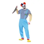 Otäck Clown Maskeraddräkt