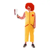 Snabbmats Clown Maskeraddräkt - Standard