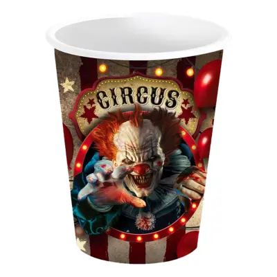 Stora Pappersmuggar Halloween Circus - 6-pack