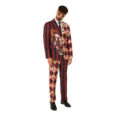 Suitmeister Scary Clown Kostym - Medium