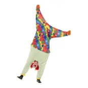 Upp och Nedvänd Clown Maskeraddräkt - One size