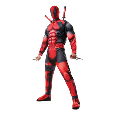 Deadpool Deluxe Maskeraddräkt