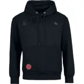 Deadpool - Disney Luvtröja - Heat Logo - Black On Black - S XXL - för Herr - svart