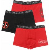 Deadpool - Marvel Boxer-set - S 3XL - för Herr - flerfärgad