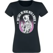 Deadpool - Marvel T-shirt - 3 - Merc With A Mouth - S XXL - för Dam - svart