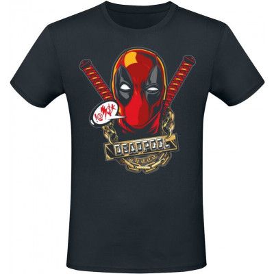 Deadpool - Marvel T-shirt - Gangster - S L - för Herr - svart