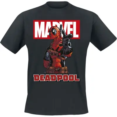 Deadpool - Marvel T-shirt - You - S 5XL - för Herr - svart