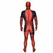 Deadpool Morphsuit Maskeraddräkt, LARGE