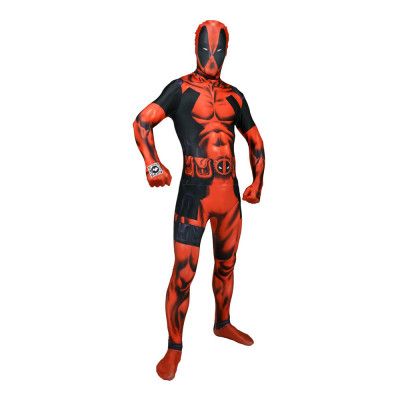 Morphsuit Deadpool Maskeraddräkt - Medium