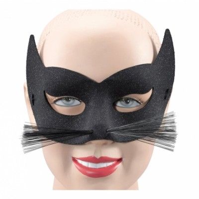 Ögonmask Katt med Morrhår - One size