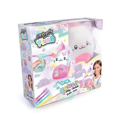 Airbrush Plush Kawaii Kitty 20cm - Airbrush -  Leksaksaffären