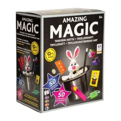 Amazing Magic Trollerihatt 50 tricks - Leksaksaffären -  Leksaksaffären