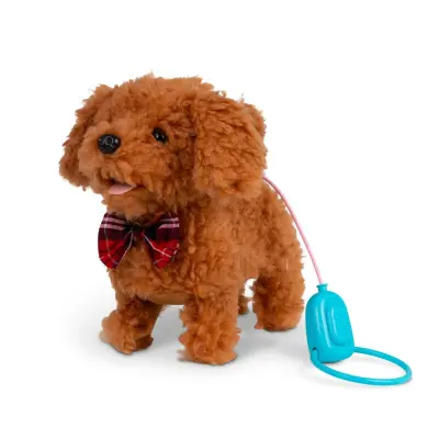 Animigos Gående Cockapoo Hund med ljud - Animigos -  Leksaksaffären