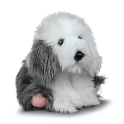 Animigos World Of Nature Fårhund 25cm - Animigos -  Leksaksaffären
