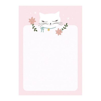Anteckningsblock Katt