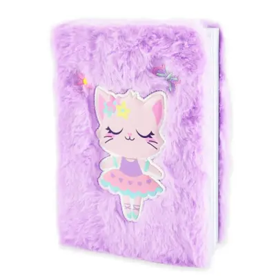 Anteckningsbok Fluffig Katt A5 - Leksaksaffären -  Leksaksaffären