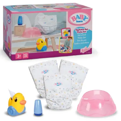 Baby Born Potty Set - BABY Born -  Leksaksaffären
