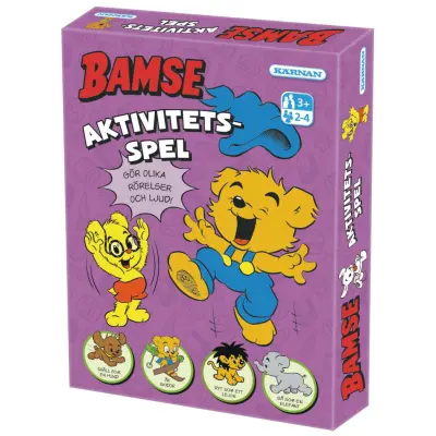 Bamse Aktivitetsspel - Bamse -  Leksaksaffären