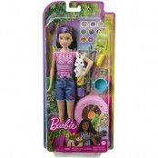 Barbie Camping Syster & Husdjur Kanin