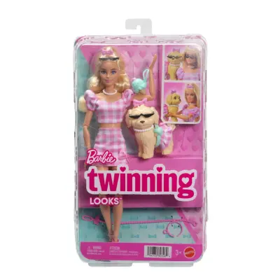 Barbie Twinning Looks Blond - Barbie -  Leksaksaffären