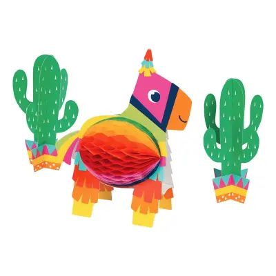 Bordsdekoration Fiesta Flerfärgad