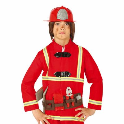 Brandmans Skärp med Hjälm