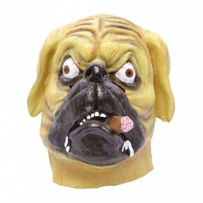 Bulldogmask med Cigarr - One size