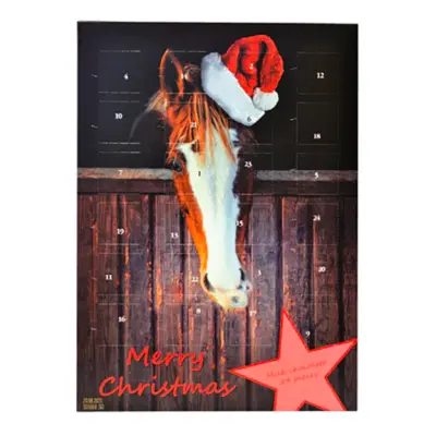 Chokladkalender med Hästmotiv - 75 gram