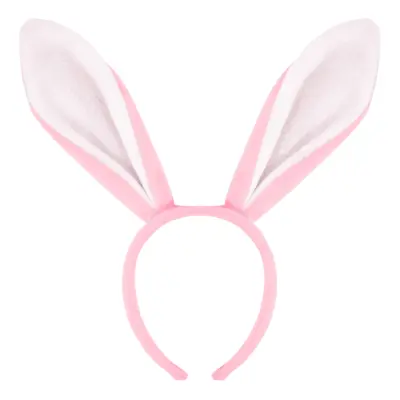 Diadem Kaninöron Rosa - One size