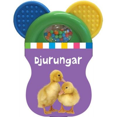 Djurungar Bok med skallra och bitring