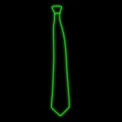 El Wire LED Slips - Grön