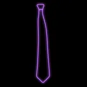 El Wire LED Slips - Lila