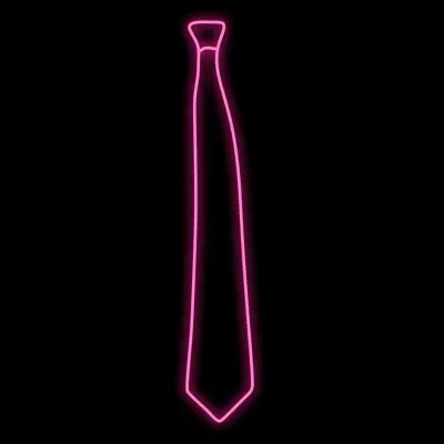 El Wire LED Slips - Rosa