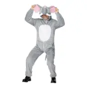 Elefant Maskeraddräkt - One size
