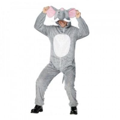 Elefant Maskeraddräkt - One size
