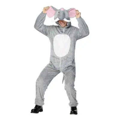 Elefant Maskeraddräkt - One size