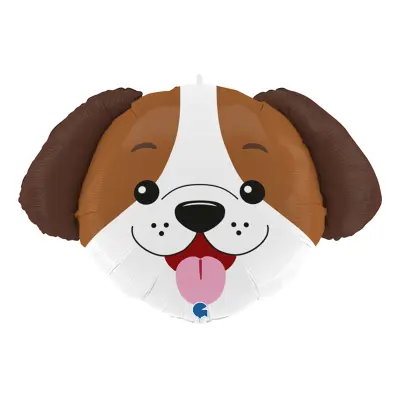 Folieballong Hund Huvud