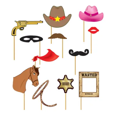 Fotoprops Cowboy - 12-pack