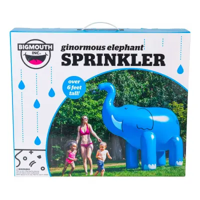 Gigantisk Vattenspridare Elefant - Blå