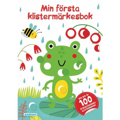 Groda Min första klistermärkesbok