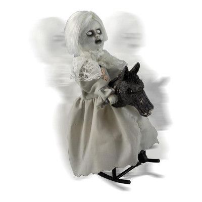 Gungande Docka på Häst