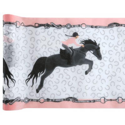 Hästar duk/löpare 500 cm