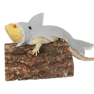 Haj Maskeraddräkt för Ödla - Large