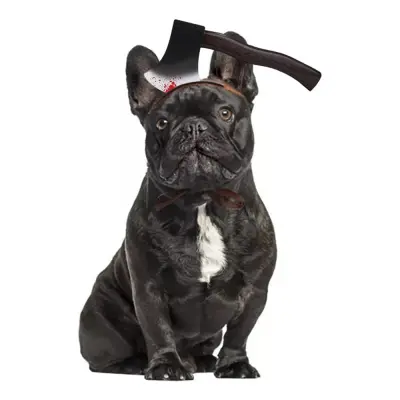 Halloween Props för Hund - Yxa