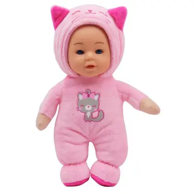 Happy Friend Mjuk Docka 18cm Katt - Happy Friend -  Leksaksaffären